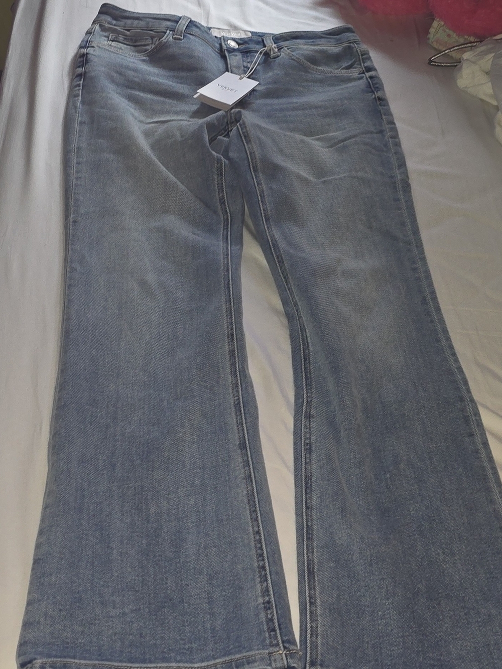 NWT Vervet Blue Women's Bootcut Miranda Mid-Rise Stretch Denim Jeans Size 29 - Picture 3 of 10